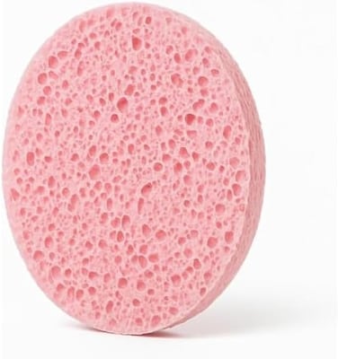 Fitto Pink Makeup Removal Sponge Reusable Washable Facial Cleansing Sponge for Removing Makeup Soft Cosmetic Beauty Sponge