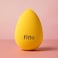 Fitto Yellow Makeup Sponge Beauty Blender for Foundation &amp; Concealer &ndash; Reusable Cosmetic Blending Sponge for Wet or Dry Application