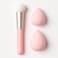 Fitto Pink Makeup Sponge 12cm - Large Beauty Blender Cosmetic Foundation Blending Sponge for Face Reusable Soft Makeup Applicator