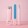 Fitto Pink Manicure Set - 10-Piece Nail Care Kit with Stainless Steel Nail Clippers, Cuticle Nipper, Nail File, Tweezers &amp; Scissors in Travel Case