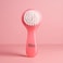 Fitto Pink Nail Brush - Manicure &amp; Pedicure Nail Cleaning Brush for Fingernails &amp; Toenails, Nail Scrubber &amp; Cuticle Brush, Washable Travel Brush