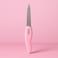 Fitto Folding Nail Filer Pink - Compact Travel Nail File Portable Pocket Manicure Pedicure Tool