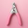 Fitto Pink Nail Shaper - Nail File & Buffer for Manicure & Pedicure, Multi-Grit Emery Board Portable Nail Care Tool