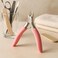 Fitto Pink Nail Shaper - Nail File & Buffer for Manicure & Pedicure, Multi-Grit Emery Board Portable Nail Care Tool