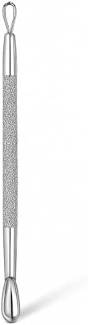 Fitto Pimple Remover Tool Stainless Steel Blackhead Remover Comedone Extractor Acne Zit Blemish Extractor Double-Ended Loop