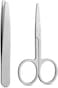 Fitto Stainless Steel Scissor &amp; Tweezer Kit for Manicure, Pedicure &amp; Eyebrow Grooming - Nail Scissors, Precision Tweezers, Cuticle Trimming Tool