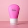 Fitto Silicone Travel Bottle Pink - Refillable Squeeze Leak-Proof Toiletry Dispenser for Shampoo Conditioner Lotion Sunscreen