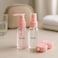 Fitto Pink Travel Bottle Set - Leakproof Refillable Silicone Toiletry Bottles for Travel Shampoo Conditioner Lotion Sunscreen