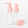 Fitto Pink Travel Bottle Set - Leakproof Refillable Silicone Toiletry Bottles for Travel Shampoo Conditioner Lotion Sunscreen