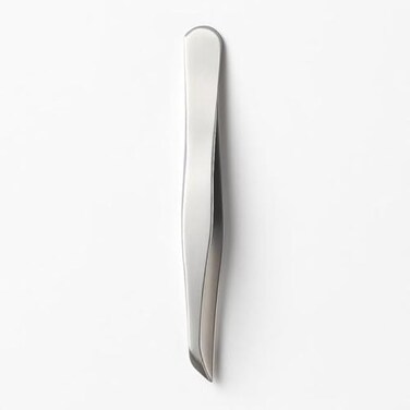 Fitto Stainless Steel Sword-Shaped Tweezer 9cm - Precision Point Tweezers for Eyebrow Hair Removal & Ingrown Hair
