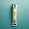 Fitto Golden Nail Clipper 8.1x1.4 cm   Stainless Steel Compact Portable Nail Cutter for Fingernails & Toenails   Precise Trim Sharp Edge