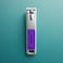 Fitto Purple Nail Clipper 7.95x1.65cm - Compact Fingernail &amp; Toenail Trimmer Manicure Pedicure Tool