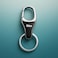 Fitto Key Holder 8.2x3 cm - Compact Key Case Key Organizer Keychain Keyring Key Pouch for Men Women
