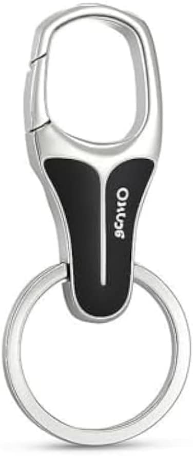 Fitto Key Holder 8.2x3 cm - Compact Key Case Key Organizer Keychain Keyring Key Pouch for Men Women