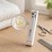 Fitto Magnifying Nail Clipper 9.1x1.9cm - Stainless Steel Fingernail Trimmer with Built-in Magnifier for Seniors &amp; Low Vision Precision Manicure