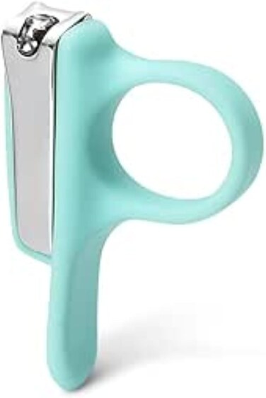 Fitto Baby Nail Clipper 6cm - Compact Infant Nail Trimmer for Newborns & Toddlers, Safe Easy-Grip Precise Baby Nail Care