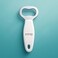 Fitto Bottle Opener Stainless Steel 10.4x3.6cm Compact Handheld Bottle Opener for Beer Soda Glass Bottles Bar Kitchen