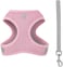 Fitto Small Pet Harness and Lead Set Size S 17x13.5cm - Adjustable Lightweight Harness for Small Dogs Cats Puppies