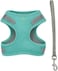 Fitto Dog Harness and Lead Set Size M 20.5x15cm Adjustable Pet Harness and Lead for Small/Medium Dogs & Cats