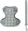 Fitto Small Pet Harness & Lead Set XXXS 14.5x11.5cm - Adjustable Soft Vest Harness with Leash for Hamster, Guinea Pig, Ferret, Rabbit