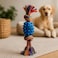 Fitto Dog Rope Tug Toy 18.5x4.7cm - Assorted Color Cotton Chew & Tug Toy for Dogs Puppies, Interactive Training, Dental Cleaning & Fetch