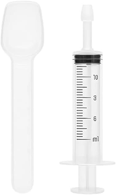 Fitto Pet Feeding Syringe Kit 13x3.5cm for Puppies Kittens Birds Small Animals - Oral/Nursing Syringe for Medicine &amp; Liquid Feeding