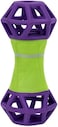 Fitto Purple Pet Toy 18x7cm - Chew & Fetch Toy for Dogs & Cats, Rubber Interactive Squeaky Toy for Small/Medium Dogs and Puppies