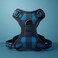 Fitto Blue Pet Harness Size S 21X21cm Adjustable Soft No-Pull Small Dog Puppy Cat Harness