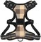 Fitto Pet Harness Brown XL 41x31cm - Adjustable Dog & Cat Harness Vest for Walking & Training