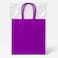 Fitto Purple X-Small Paper Bags - Small Purple Paper Treat Bags for Party Favors, Candy, Snacks, Crafts