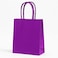 Fitto Purple X-Small Paper Bags - Small Purple Paper Treat Bags for Party Favors, Candy, Snacks, Crafts
