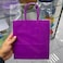 Fitto Large Purple Paper Bags with Handles – Recyclable Shopping & Party Favor Bags for Retail, Events, Birthday, Wedding