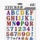 Fitto English Alphabet & Number Stickers 1-9 with Arithmetic Symbols for Kids, Classroom, Crafts, Scrapbooking, Homeschool