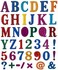 Fitto English Alphabet & Number Stickers 1-9 with Arithmetic Symbols for Kids, Classroom, Crafts, Scrapbooking, Homeschool