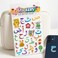 Fitto Arabic Alphabet Stickers 14x24cm Sheet – Arabic Letters Stickers for Kids, Classroom, Crafts, Scrapbooking