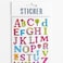 Fitto English Alphabet Stickers - Self-Adhesive Letter Stickers A-Z for Kids, Classroom, Scrapbooking, Planners & Crafts, Peel and Stick Letter Decals