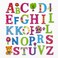 Fitto English Alphabet Stickers - Self-Adhesive Letter Stickers A-Z for Kids, Classroom, Scrapbooking, Planners & Crafts, Peel and Stick Letter Decals