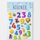 Fitto Numbers Stickers Assorted Colors - Self-Adhesive Vinyl Number Labels 0-9 Peel &amp; Stick Decorative Number Decals for Planners Scrapbooks DIY Crafts Kids