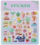 Fitto Party Stickers Pack - Assorted Birthday & Kids Sticker Sheets for Party Favors, Scrapbook, Planner & Invitations