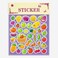 Fitto Fruit Sticker Pack - Waterproof Vinyl Fruit Sticker Sheets for Laptops, Water Bottles, Planners, Scrapbooking & Kids Crafts (Cute Kawaii)
