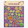 Fitto Fruit Sticker Pack - Waterproof Vinyl Fruit Sticker Sheets for Laptops, Water Bottles, Planners, Scrapbooking & Kids Crafts (Cute Kawaii)