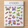 Fitto Garden Educational Stickers for Kids – Nature, Flowers & Insects Classroom Reward Stickers for Preschool Learning, Scrapbook, Crafts & Planners