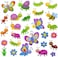 Fitto Garden Educational Stickers for Kids – Nature, Flowers & Insects Classroom Reward Stickers for Preschool Learning, Scrapbook, Crafts & Planners