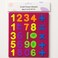 Fitto Craft Foam Number Sheets - Foam Number Shapes for Kids Crafts DIY School Counting Scrapbooking Preschool Learning