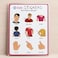 Fitto Body Parts Stickers for Kids - Educational Human Anatomy Stickers, Self-Adhesive Classroom &amp; Preschool Learning Labels, Waterproof Sticker Set