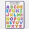 Fitto Alphabet Educational Stickers for Kids - Reusable Peel-and-Stick Letters for Early Learning, Preschool Classroom Activities