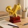 Fitto Golden Soccer Boot Trophy with Ball - Perfect Award for Football Champions