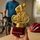 Fitto Cycling Golden Trophy - Premium Cycling Award for Competitions and Events