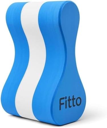 Fitto Kids Swimming Floaty Swim Safe Training Tool - 3 Layer Blue Float - Pack of 1