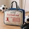Fitto Football Goal Post Net with Bag - White Pack of 2